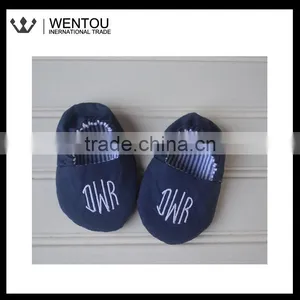 Personalized Reversible Baby Slippers thumbnail-1