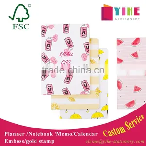 A6 Cheap Student Exercise Notebook Custom Logo 4color Printing Student Notebook Stitching Book Printing thumbnail-1