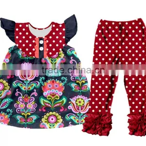Popular Deisgn 2pcs Baby Girls Giggle Moon Remake Outfits thumbnail-1