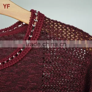Models Hand Knitted Latest Sweater Designs For Girls thumbnail-3