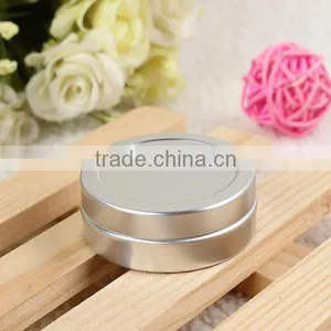 10ml 5pcs/lot Empty Nail Art Cream Pot Lip Balm Cosmetic Tin Containers Bottles Screw Thread Cosmetic Pot Jar Tin Container thumbnail-1