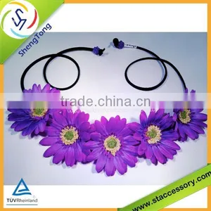 so Hot Wholesale Fabric Flower Artificial Flower Crown thumbnail-1