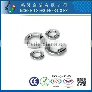 Taiwan Stainless Steel 18-8 Copper Brass Aluminum Spring Washer Wave Spring Washers Disc Springs thumbnail-3