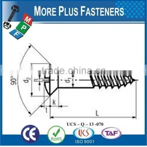 Made in Taiwan DIN 95 Wood Screw thumbnail-3