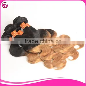 Fast Shipping Ombre Cheap Brazilian Hair Bundles,Body Wave Cheap Brazilian Hair Weave Bundles thumbnail-4