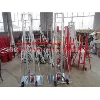 Mechanical Drum Jacks Cable Drum Trestles Made Of Cast Iron thumbnail-1
