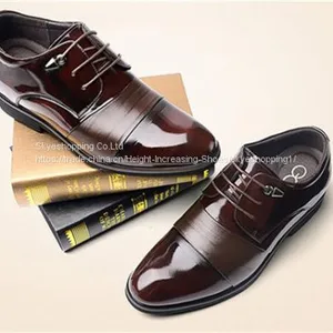 Mens Height Increasing Elevator Shoes for Wedding Formal Dress thumbnail-3