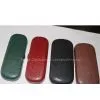 Clamshell Hard Metal Eyeglass Cases Pvc Covering thumbnail-1