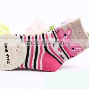 Autumn&winter High Quality 100%cotton Children Terry Thick Socks thumbnail-5
