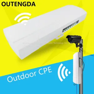 2KM Wireless Outdoor CPE AP Router 150Mbps WiFi Access Point 1000mW WIFI Bridge Repeater Support Super-WDS DIP Switch thumbnail-1
