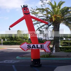 2017 Hot Sale Inflatable Air Custome Inflatable Waving Dancer Inflatable Advertising Man Air Walker Balloons thumbnail-1