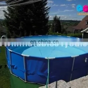 Giant Top Quality Round Inflatable Swimming Pool With Frame thumbnail-1