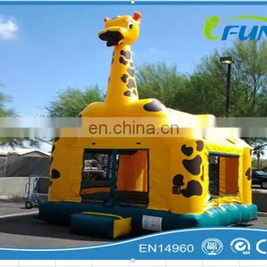 Commercial Inflatable Giraffe Bouncer/inflatable Giraffe Jumping Bouncer/giraffe Inflatable Bouncer Castle thumbnail-6