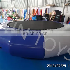 Cheap 14ft Round Inflatable Water Trampoline/water Blob Jump Trampoline thumbnail-2