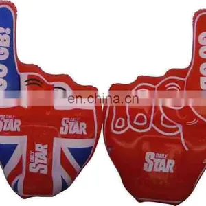 New Eco-friendly PVC AZO Free Inflatable Cheer Hands thumbnail-4