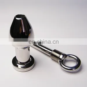 New Arrival Stailess Steel Anal Plug Enema, Gay Butt Anal Toys thumbnail-3