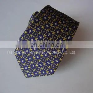 Flower Design 100% Silk Tie Very Fashion Design for Man thumbnail-1