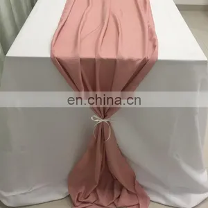 TR041#58 Coral Crepe de Chine Mexican Table Runner Decoration thumbnail-1