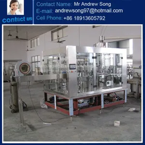 Carbonated Beverage Filling Machine / Complete Carbonated Soft Drink Production Line thumbnail-2