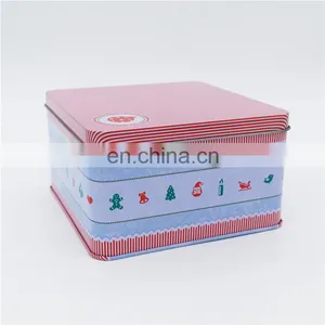 High Quality Custom Printed Square Coffee Tin Can Packaging thumbnail-2