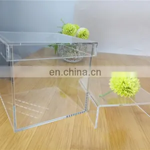 Wholesale Custom Color One Hole Acrylic Flower Box thumbnail-6