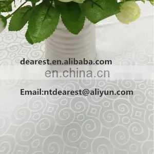 Wedding Hotel Round Jacquard Table Cloth thumbnail-2