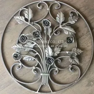 Wrought Iron Ornaments/ Wrought Iron Elements/ Wrought Iron Decorate Parts thumbnail-5