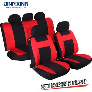DinnXinn Cadillac 9 Pcs Full Set Woven Car Seat Cover Fabric Manufacturer China thumbnail-1
