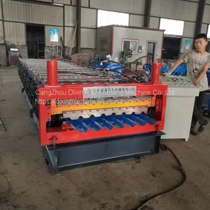 IBR Roofing Steel Tile Double Cold Former Roll Forming Machine With High Quality thumbnail-3
