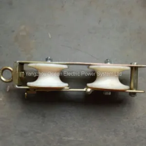 Stringing Double Roller Pulley; Double Roller Pulley; Cable Pulley thumbnail-3