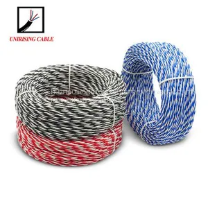 PVC Insulated Flexible Twin Twisted Pair Electrical Cable Wire thumbnail-1