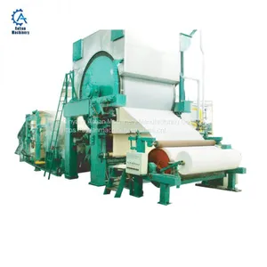 Wood Pulp Making Line Handkerchief Toilet Paper Machine Prices thumbnail-1
