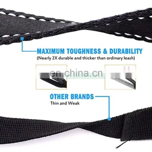 Bungee Dog Leash for Walking Running Training Heavy Duty Dog Leash With Highly Reflective Threads and Buffer thumbnail-5