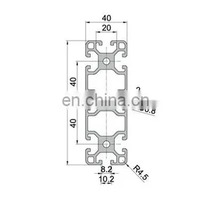 SHENGXIN T Slot 40120 Industrial Aluminium Extrusion Profiles t Slot Slide Aluminum Extrusion thumbnail-2