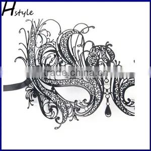 Carnival Christmas Supplies Sexy Lace Masks Red Black White Masquerade Party Mask Wholesale SCM0039 thumbnail-1