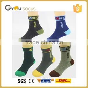 2016 Children Sports Winter Socks in High Quality Sport Children 100% Cotton Tube Socks With Logo thumbnail-1