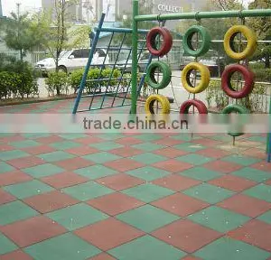 Anti-slip Outdoor Sports Rubber Flooring thumbnail-1