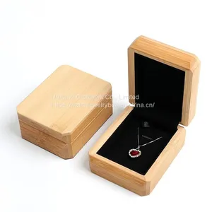 Bamboo and Wood Jewelry Box Bracelet String Packing Box With Customized Logo thumbnail-2