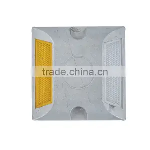 Lower Factory Price High Visible Reflective Aluminum Road Stud thumbnail-3