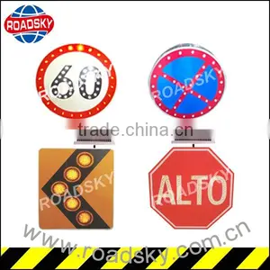 Variable Plastic Illuminated Safety Slogans Sign thumbnail-1