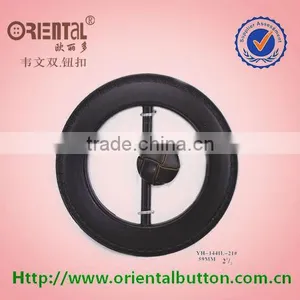 Round Garment Plastic Belt Buckle thumbnail-1