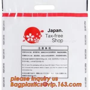 Icao Stebs, Airport Duty Free Shop Tamper Evident Bags ICAO STEBs, ICAO STEBs Duty Free Shopping Bags, Bagplastics, Bagese thumbnail-3