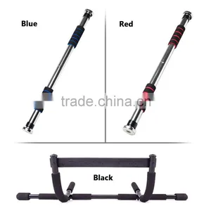 Red Color Wall Mounted Pull up Bar for Home Use DDG01 thumbnail-4