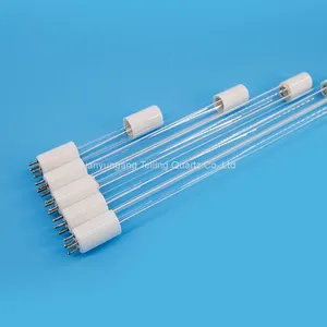 uv Quartz Germicidal Lamp Uvc Quartz Tube High Sterilization UVC Glass Light thumbnail-1