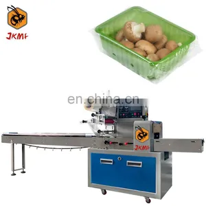 JKMF Automatic Fresh Mushroom Tray Horizontal Packing Machine For Dry Mushroom Packing Machine thumbnail-1