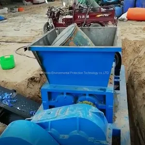 E-waste Pcb Hard Disk Computer Cellphone Recycling Machine Universal Shredder Double Shaft Crusher Machine thumbnail-5