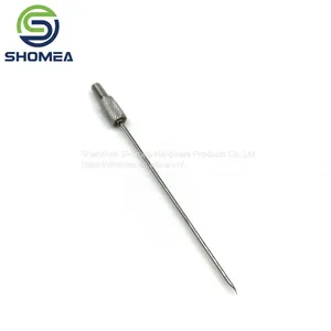 Shomea Customized Small Diameter 304/316 Small Stainless Steel Curling Needle With Huber thumbnail-1