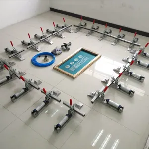 Pneumatic Stretchers for Screen Tensioning With Individual Clamps thumbnail-4