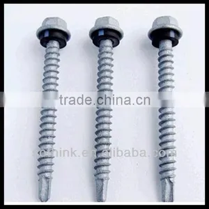 Galvanized Hex Washer Head Self Drilling Screw thumbnail-1