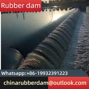 Small River Water Storage Landscape Inflatable Rubber Dam, River Blocking Dam, Embankment Inflatable Dam, Flood Control Dam, Inflatable Rubber Dam thumbnail-2